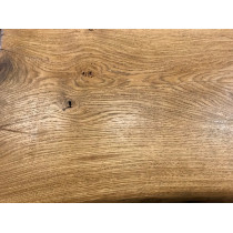 Baumscheibe, Waschtisch, Tischplatte, Altholz-Stil, Antik, Eiche, Baumkante 100x45x4,5